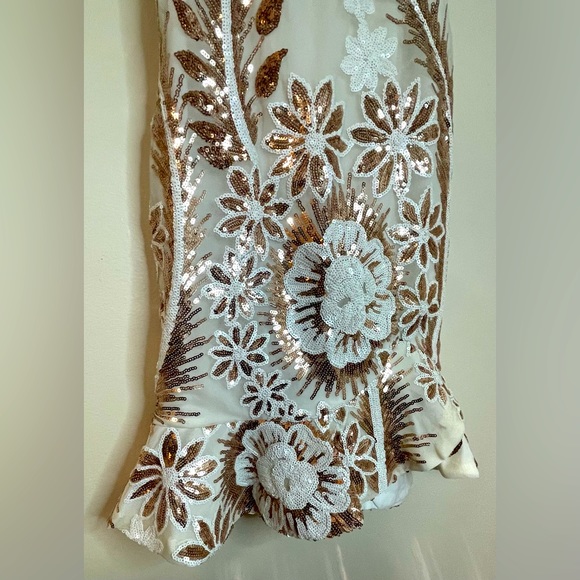 Angel Biba NWT Sequin Dress Size XS - Picture 4 of 10